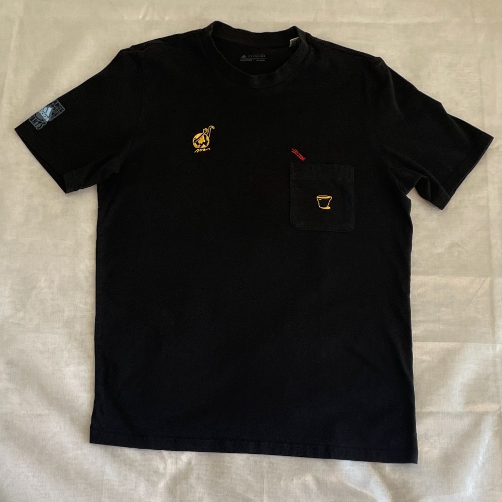 adidas “Change through Sports” Men’s Black Tshirt Medium